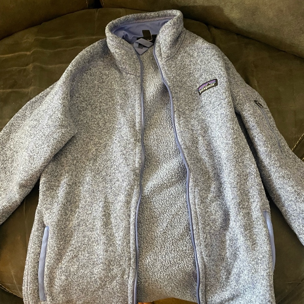 Patagonia Blue Fleece Jacket